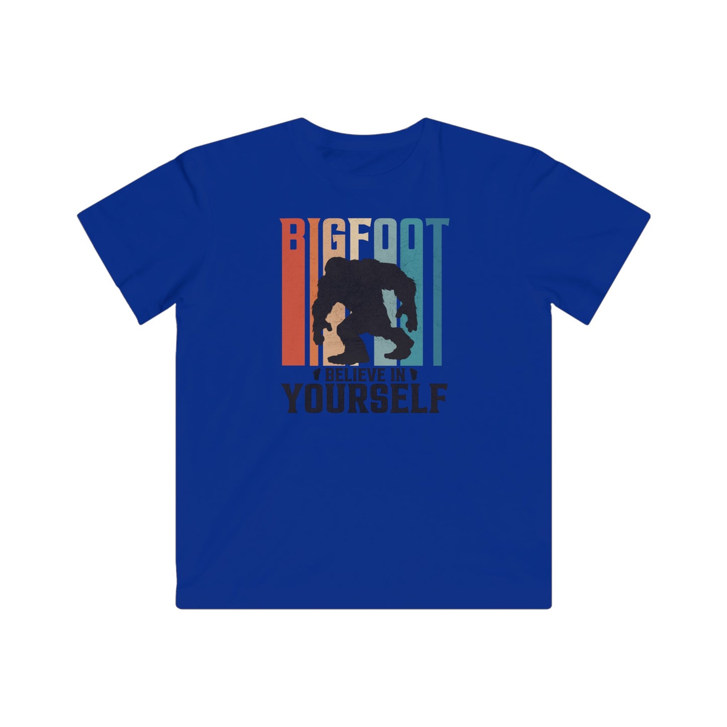 Bigfoot: believe in yourself Kids Fine Jersey Tee