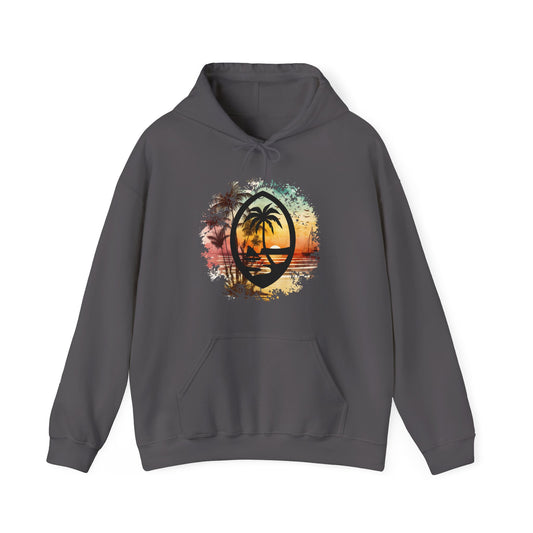 Guam Sunrise Unisex Heavy Blend™ Hooded Sweatshirt