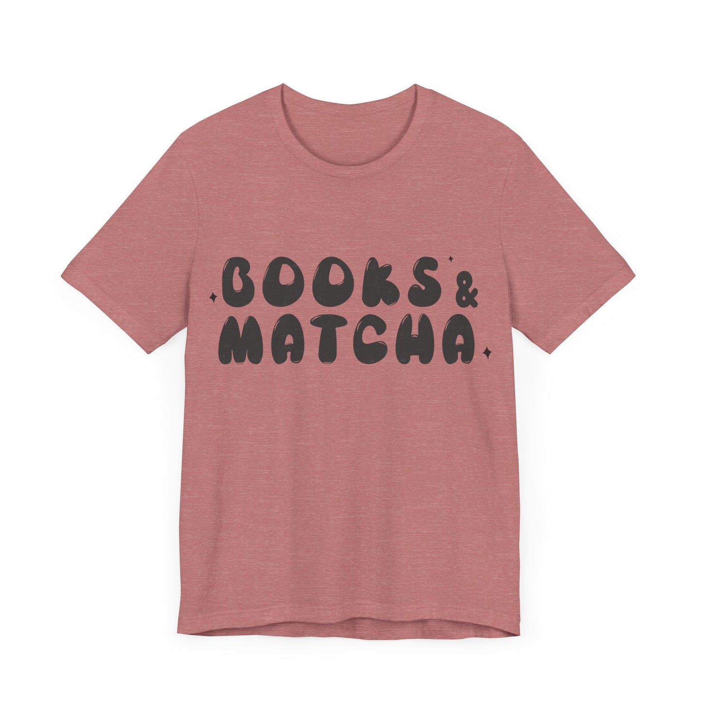 Books and matcha Unisex Jersey Short Sleeve Tee