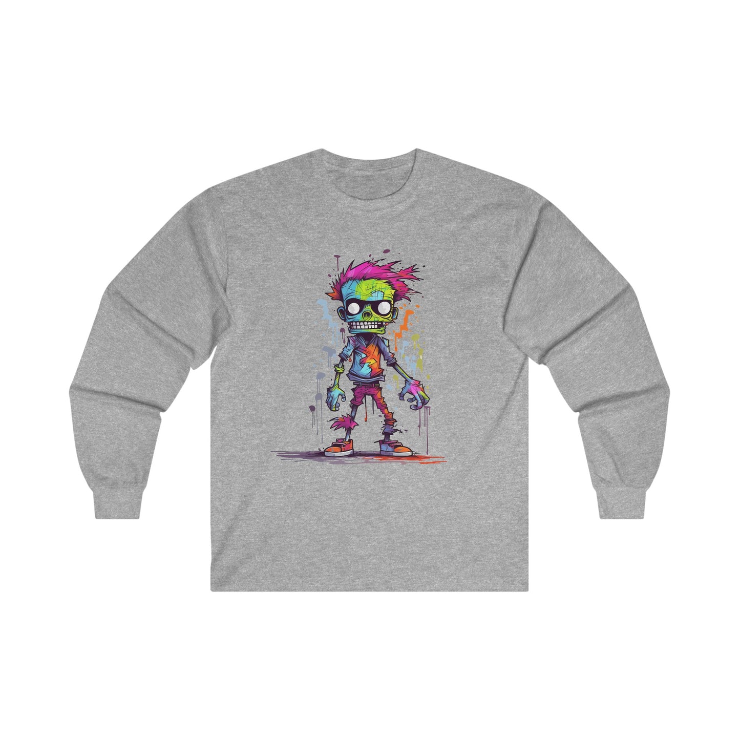 Graffiti Zombie 1 Ultra Cotton Long Sleeve Tee