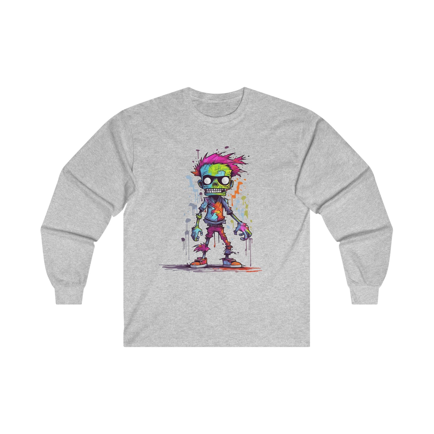 Graffiti Zombie 1 Ultra Cotton Long Sleeve Tee