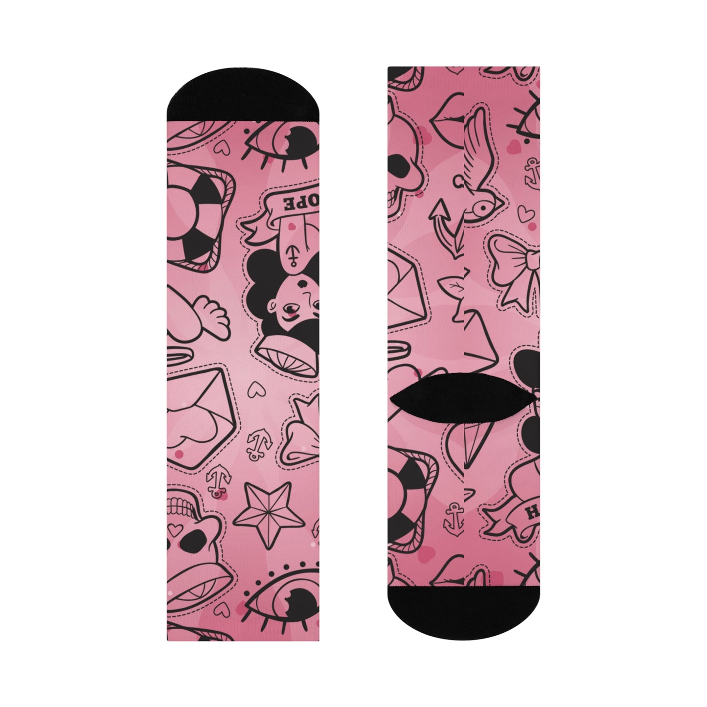 Sailor Jerry Valentine Cushioned Crew Socks