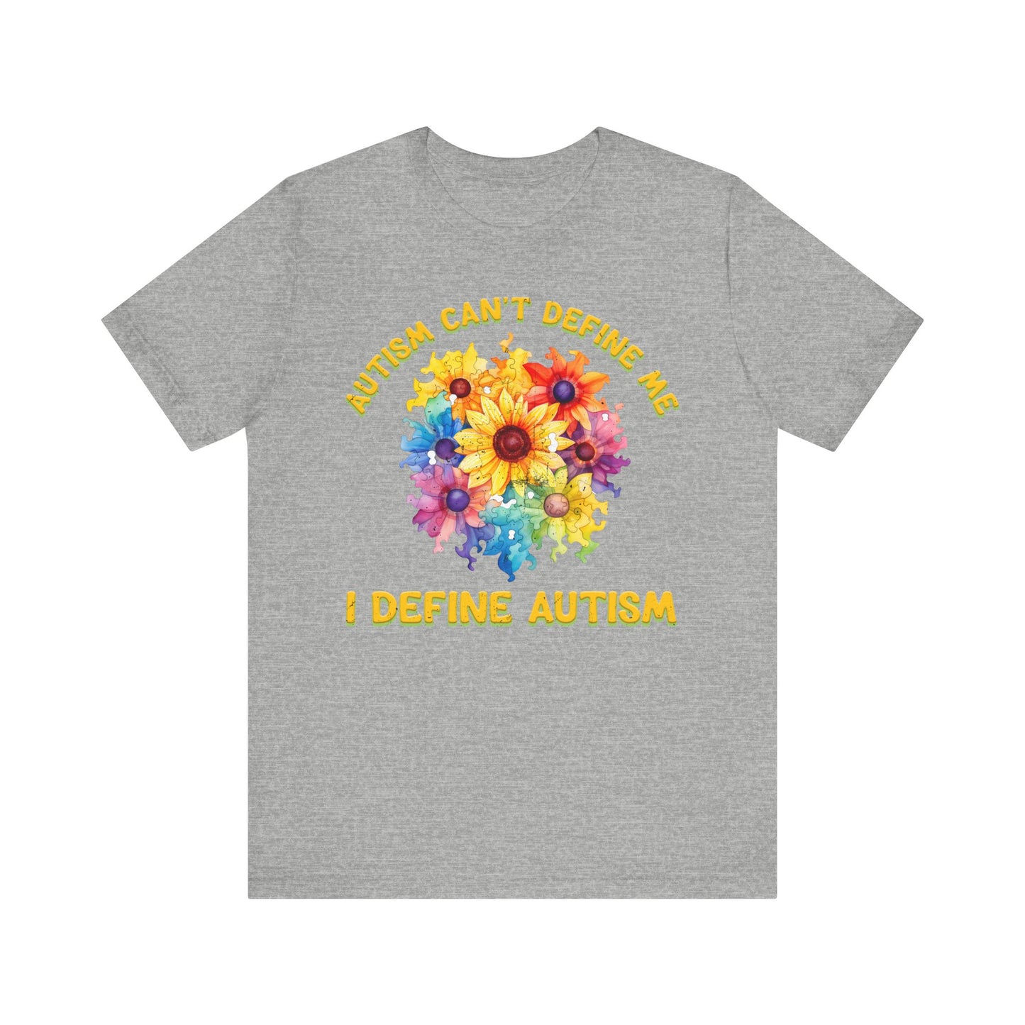 I define autism Unisex Jersey Short Sleeve Tee