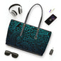 Teal Navy Polynesian Tribal Shoulder Bag