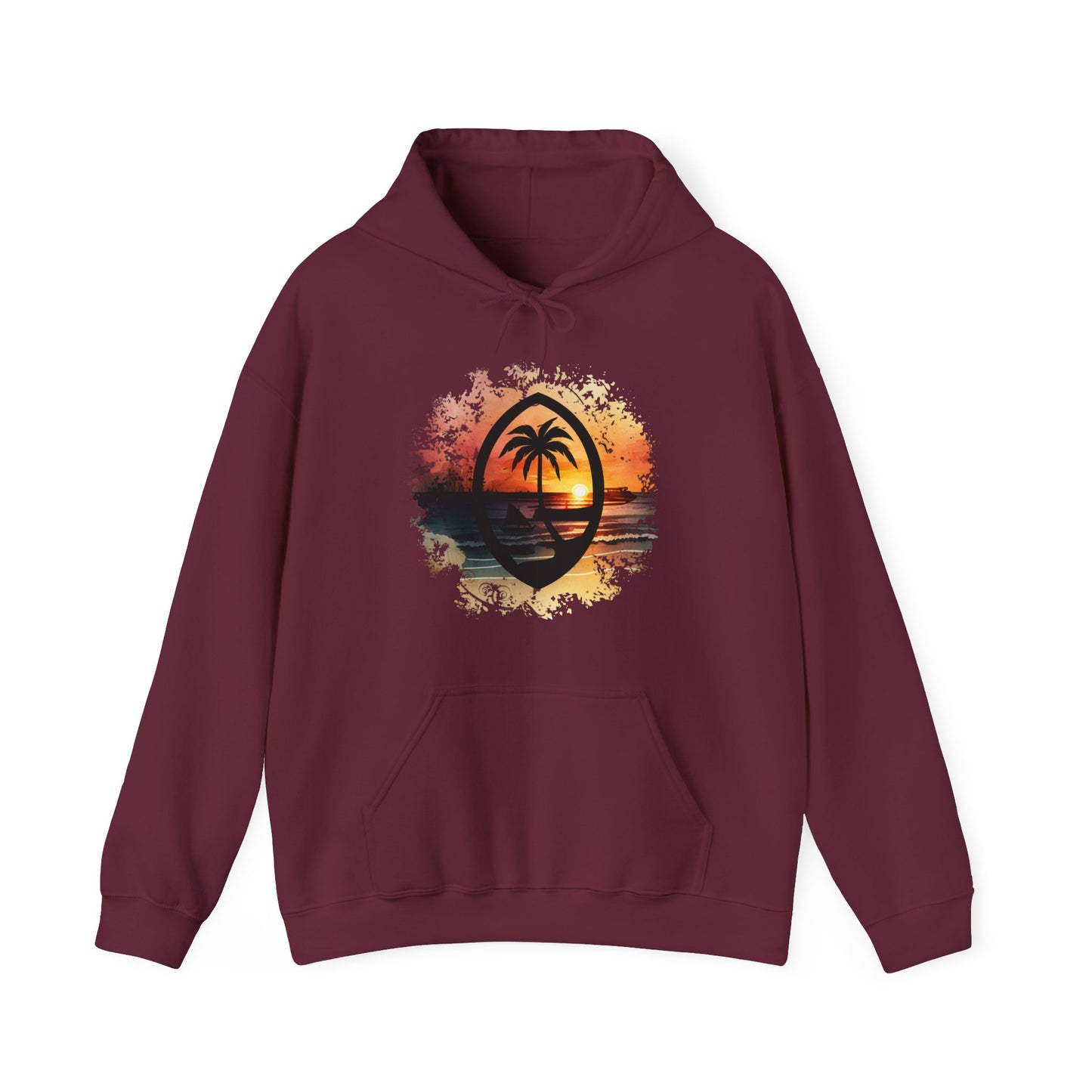 Guam Sunset Unisex Heavy Blend™ Hooded Sweatshirt