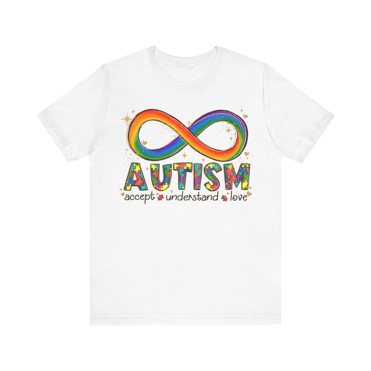 Autism: accept, understand, love Unisex Jersey Short Sleeve Tee