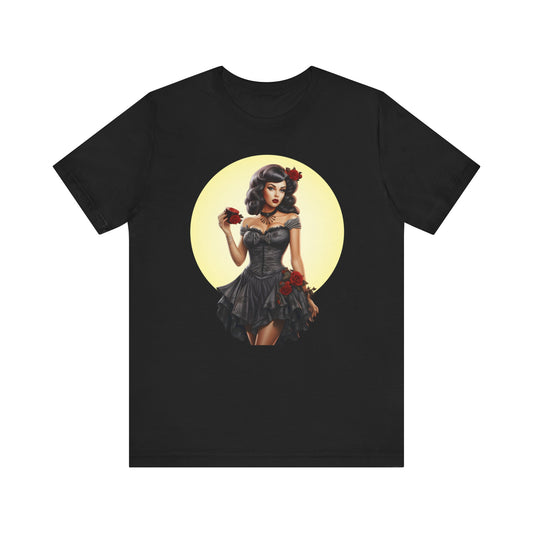 Raven Halloween Bombshell 2 Unisex Jersey Short Sleeve Tee