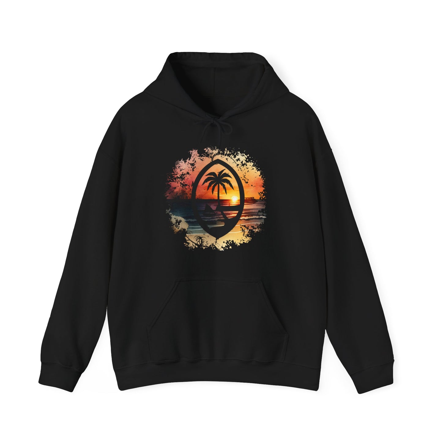 Guam Sunset Unisex Heavy Blend™ Hooded Sweatshirt