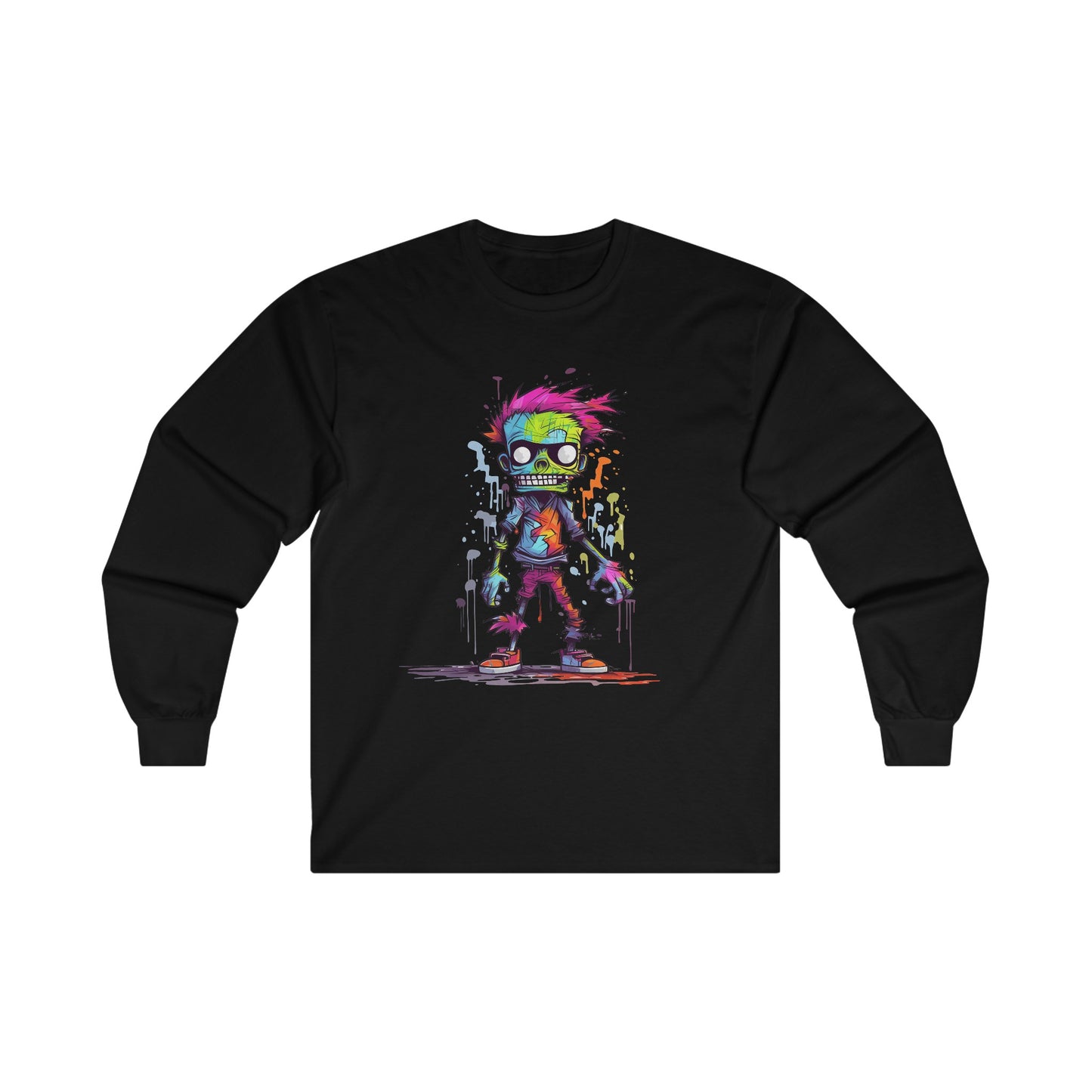 Graffiti Zombie 1 Ultra Cotton Long Sleeve Tee