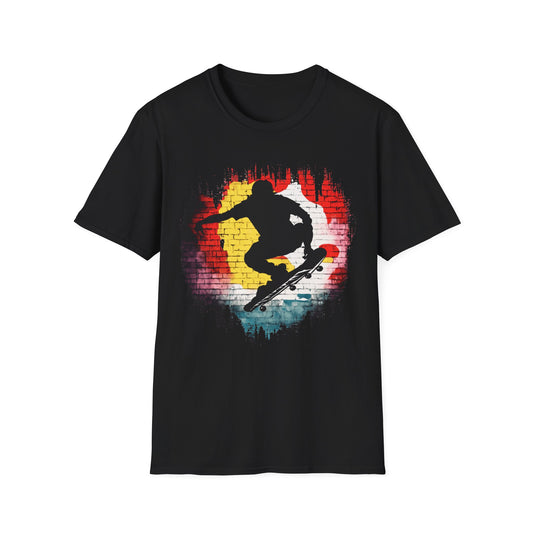 Graffiti Skate Unisex Softstyle T-Shirt