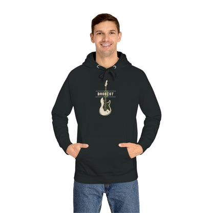 Bassist Unisex Fleece Hoodie, Fleece Hoodie Unisex, Comfortable Hooded Sweatshirt, Cozy Winter Wear, Gender-Inclusive Outerwear