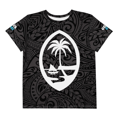 Tribal Guam 671 Hafa Adai Youth crew neck t-shirt