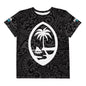 Tribal Guam 671 Hafa Adai Youth crew neck t-shirt