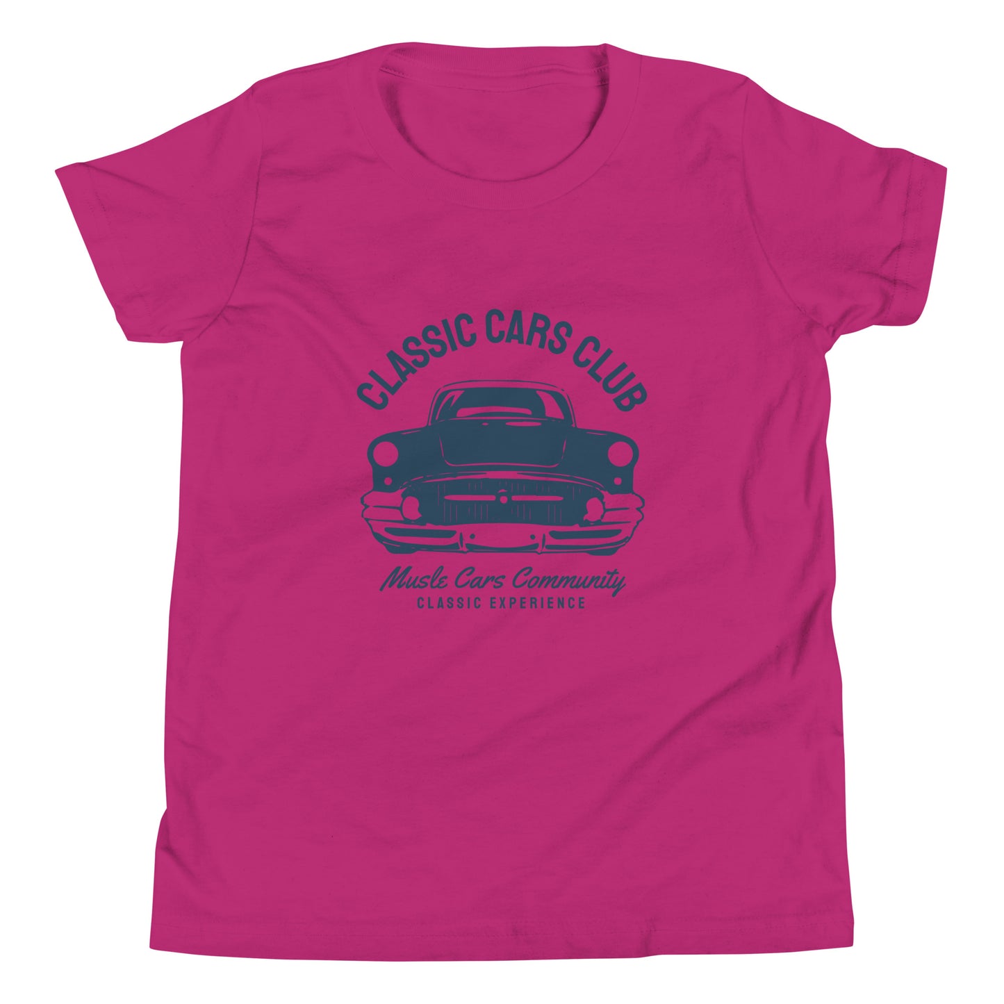 Classic Cars Club Youth Short Sleeve T-Shirt